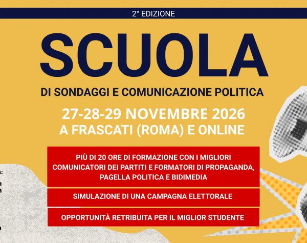 scuola comunicazione e sondaggi 2026