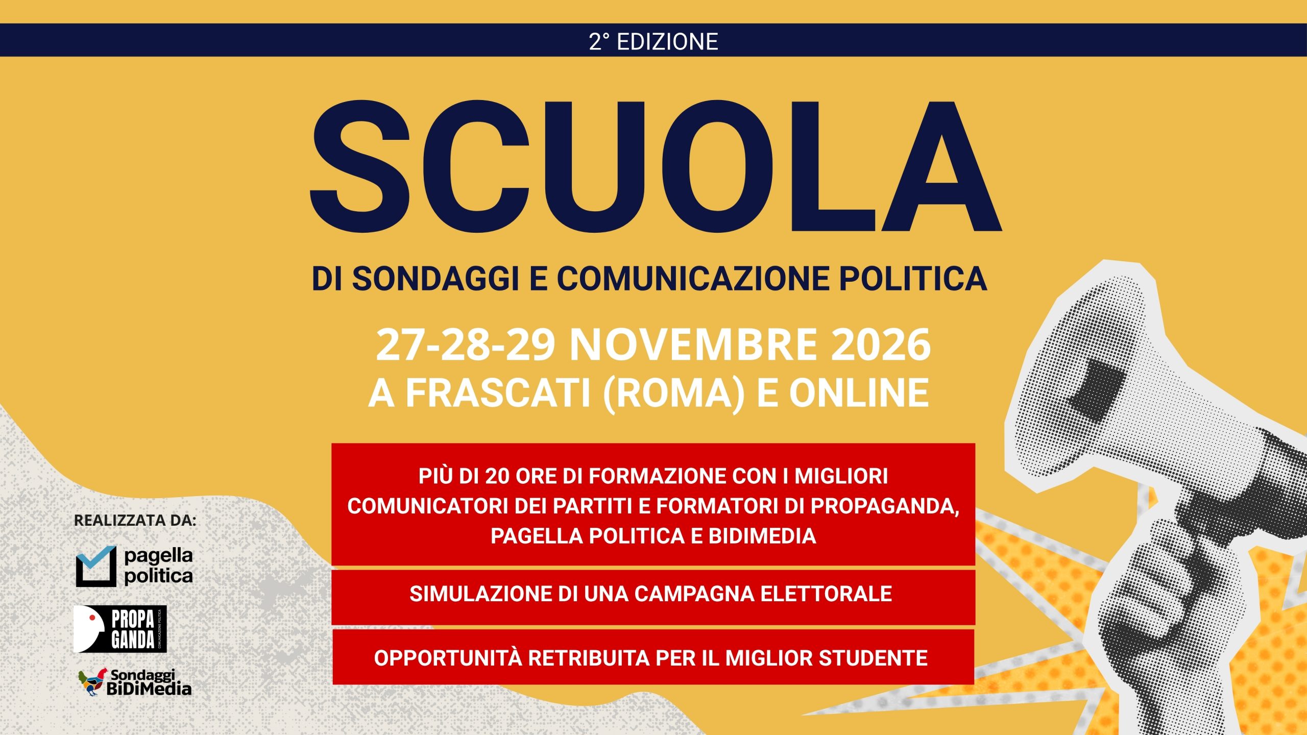 scuola comunicazione e sondaggi 2026